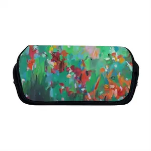 Summer Flowers Pen Bag (Two Compartments)