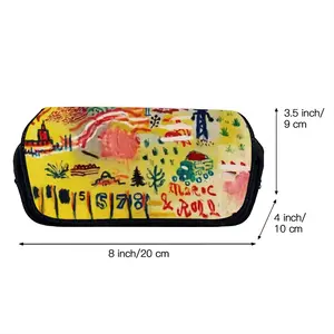 Maroc & Roll Pen Bag (Two Compartments)