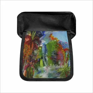 Jungle In Blue Pen Bag (Two Compartments)