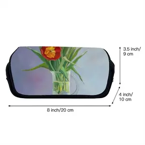 Tulips Pen Bag (Two Compartments)