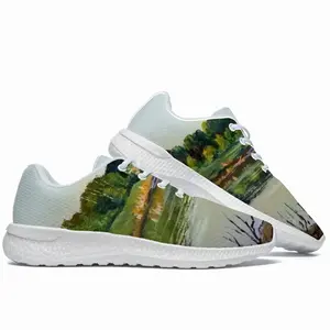 Men Shallow Pond Landscape Popcorn Shoes