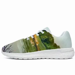 Men Shallow Pond Landscape Popcorn Shoes