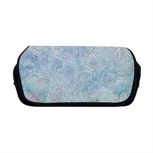 Reptile Skin Pen Bag (Two Compartments)