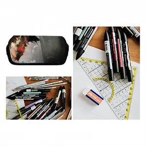 -P- Pen Bag (Two Compartments)