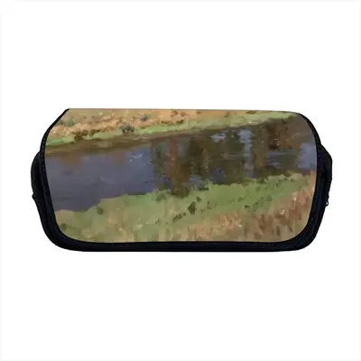 Autumn Landscape Pen Bag (Two Compartments)