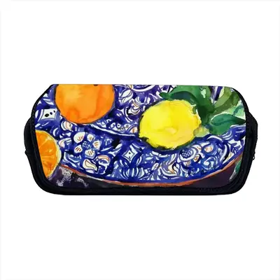 Oranges Pen Bag (Two Compartments)