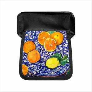 Oranges Pen Bag (Two Compartments)