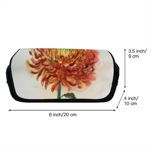 Autumn Flower Pen Bag (Two Compartments)