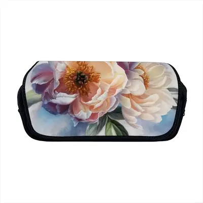 Beauty Of Peonies Pen Bag (Two Compartments)