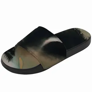 Men Bronze Animal Eye Slip On Slippers