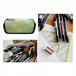 Where The Grass Is Always Green Pen Bag (Two Compartments)