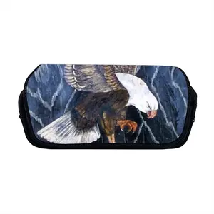 Eagle Scratch Pen Bag (Two Compartments)