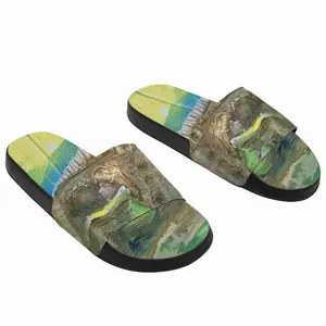 Men Peace Slip On Slippers