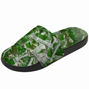 Men Into The Green Slip On Slippers