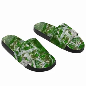 Men Into The Green Slip On Slippers