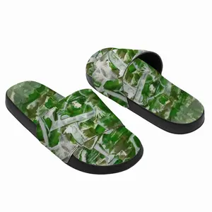 Men Into The Green Slip On Slippers