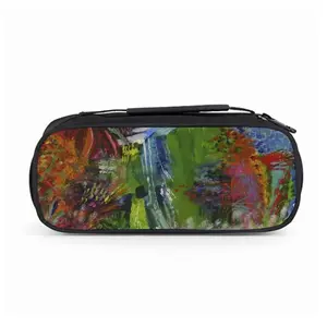 Jungle In Blue Pencil Case Bags (Handbag)