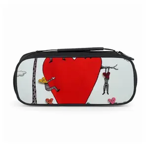 Love Is All Around Pencil Case Bags (Handbag)