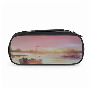 The Boat And Sunset Pencil Case Bags (Handbag)