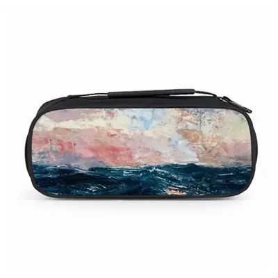 Sunset Sea Pencil Case Bags (Handbag)