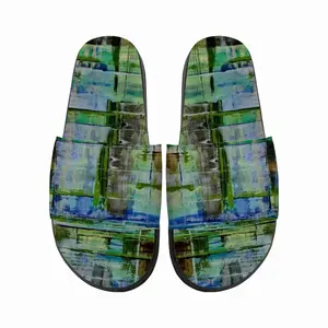 Men Canning Cannabis Control Slip On Slippers