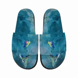 Men Flying Over #6 Slip On Slippers