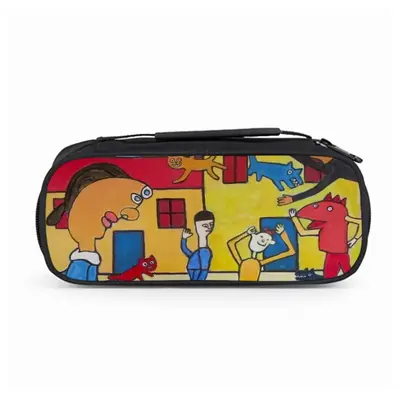 Street Scene Pencil Case Bags (Handbag)