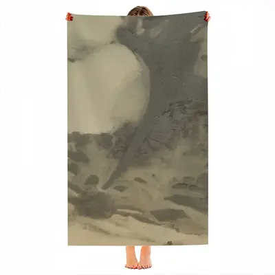 Silver Series Abstraction Beach Towel