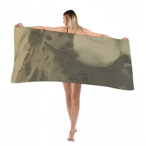 Silver Series Abstraction Beach Towel