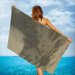 Silver Series Abstraction Beach Towel