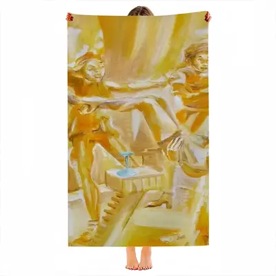 Sous-Sol Beach Towel