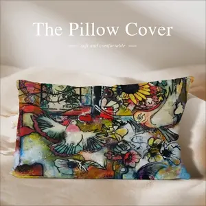 Postcard Polyester Pillow (Rectangle, Multi-Size)