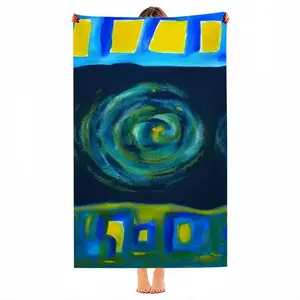 Greek Turbula Beach Towel