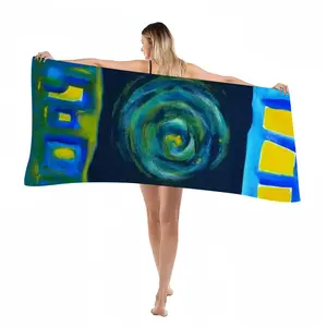 Greek Turbula Beach Towel