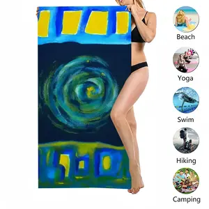 Greek Turbula Beach Towel