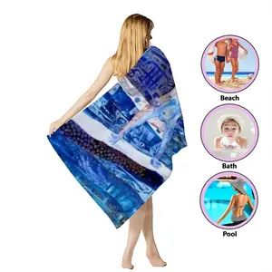 True Blue Beach Towel