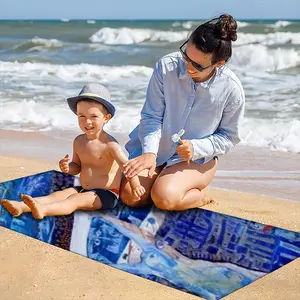 True Blue Beach Towel