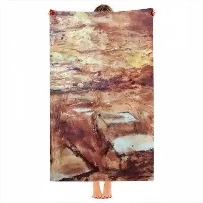 Firestorm Beach Towel