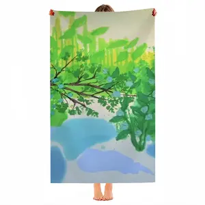 Daphnes World Beach Towel