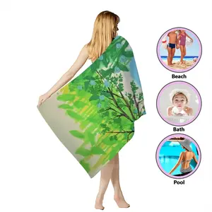 Daphnes World Beach Towel