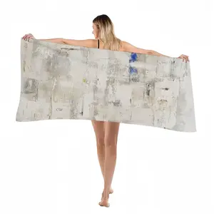 White Medina Beach Towel