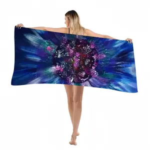 A Splash Of Energy Beach Towel