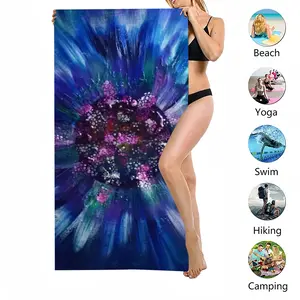 A Splash Of Energy Beach Towel