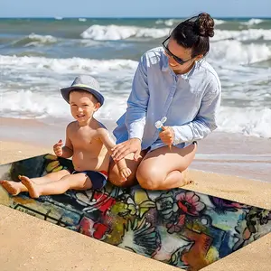 Postcard Beach Towel