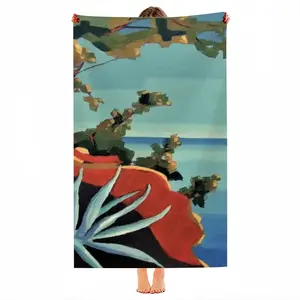 On The French Riviera Near Frejus Beach Towel