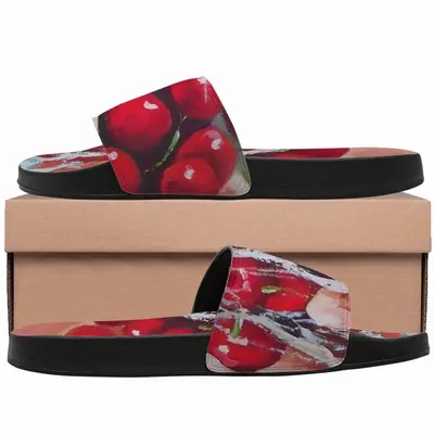 Men Cherries Slip On Slippers