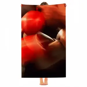 Pugilism Beach Towel