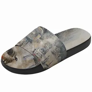 Men Snowy Day Slip On Slippers