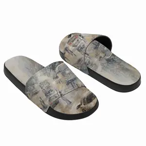 Men Snowy Day Slip On Slippers