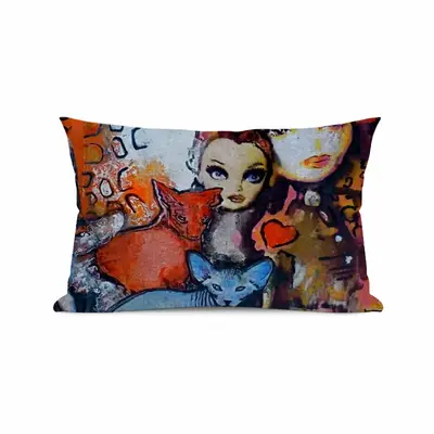 Cha Cha Cha Polyester Pillow (Rectangle, Multi-Size)